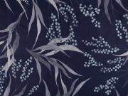 Bavlněná látka / plátno listy / rostliny šíře 220 cm