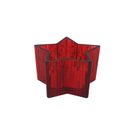 Dekorační svícen hvězda S0510/3 - 14×0×8 cm