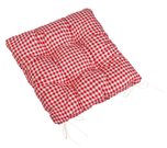 Sedák BERTA prošívaný Červená 41/609 40x40 cm