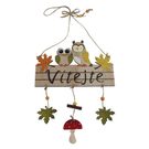 Podzimní dekorace k zavěšení D5771 - 22,5 × 48 x 0,5 cm