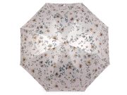 Dámský vystřelovací deštník květy
