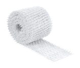 Jutový dekorační pásek Bílá 2520/015 3 m x 4 cm