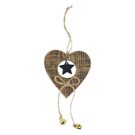 Srdce k zavěšení D5618 - 10 × 0,5 x 12 cm