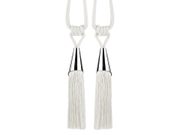 Velký dekorační úvaz / šňůra na závěsy se střapcem 2 ks