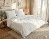 BELLATEX Povlečení krepové - 140x200, 70x90 cm louka - růžová