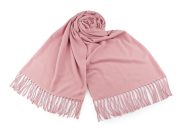 Šátek / šála s třásněmi 70x180 cm