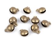 Rolničky mosazné s krásným zvukem 13x17 mm 2 kusy