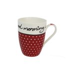 Puntíkovaný porcelánový hrnek 350 ml X2185