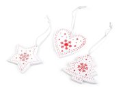 Dřevěná vánoční dekorace