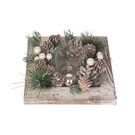 Svícen na jednu svíčku P1200 - 16.5 x 16.5 x 8 cm