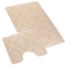 SADA BANY 60x100 + 60x50 cm - s výkrojem Smetanová 810/007 sada 60x100, 60x50 cm