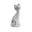 Dekorace kočka X6620 - 6.7 × 5.2 × 14.8 cm