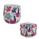 Svíčka ve skle s folií TOUCH OF NATURE, 100g G - dia 7,7 × 7,4 cm