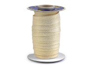 Lurexový šikmý proužek šíře 20 mm zažehlený návin 22 metrů