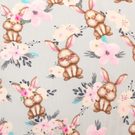 Látka - Bavlna Šedá,Hnědá,Růžová 48/011 šířka 160 cm