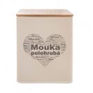 Dóza Mouka polohrubá O0144 - 11,5 x 14 cm