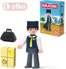 IGRÁČEK Pošťák s doplňky v krabičce