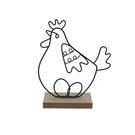 Dekorace slepička K4725/2 - 14×5×18