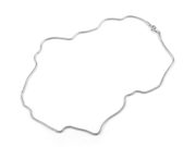 Hadí řetízek 0,2x49 cm z nerezové oceli