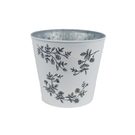 Květináč plechový K7078/2 - dia 14.5 x 13 cm