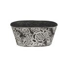 Plechový květináč K2984 - 23.5 ×13 x 10.5 cm