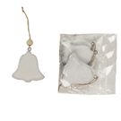 Dekorace zvonek, 3 ks D4084-01 - 8 x 6.5 x 1.50 cm