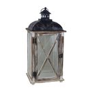 Dřevěná lucerna D7087/B - 54 cm