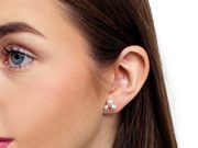 Perlové náušnice z nerezové oceli