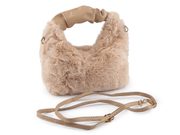 Kožešinová kabelka 24x21 cm