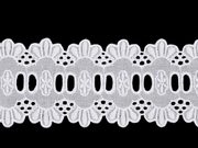 Bavlněná madeira - štykování vsadka šíře 65 mm