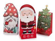 Vánoční / mikulášský dárkový sáček sada 3 ks