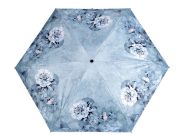 Dámský mini skládací deštník květy