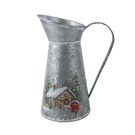 Konvička plechová K4484 - 21 × D14 × H25/26.5/28 cm