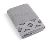 Froté ručník a osuška kolekce Diamant Šedá D/044