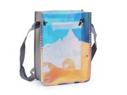 Malá crossbody kabelka / taška holografická 15x20,5 cm