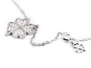 Náhrdelník čtyřlístek z nerezové oceli