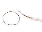 Náhrdelník z japonského rokajlu s říční perlou