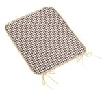 Sedák BERTA hladký Hnědá 34/608 40x40 cm