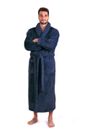 Pánský župan ALTA tmavě modrý hřejivý 21 43 5918