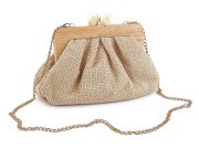 Kabelka - psaníčko s dřevěným rámečkem