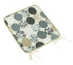 Sedák BERTA hladký Šedá 34/605 40x40 cm