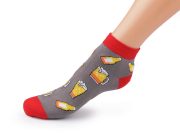 Pánské bavlněné ponožky kotníkové pivo 3 páry