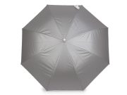 Dámský vystřelovací deštník béžový lem