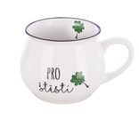 Hrnek keramický Pro štěstí O0638 - pr.9,5cm,v.7,5cm,o.300ml