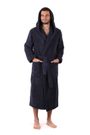 Bavlněný župan Athena s kapucí tmavě modrá 31 16 5952 unisex