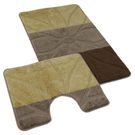 Koupelnová a WC předložka Helga hnědá