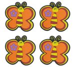 Podtácek sada 4 ks Oranžová 1100/036 10x10 cm - 4ks