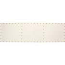 sololak bílý organizér 49x14,5 cm s otvory 22B4914O - 49 x14,5 cm