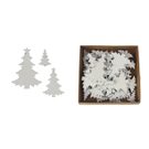 Dekorace 50 ks D2786 - 2 x 0,2 x 3 cm