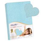 Prostěradlo froté Tyrkysová /027 90x200 cm